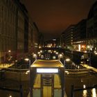 Rathhausschleuse bei Nacht