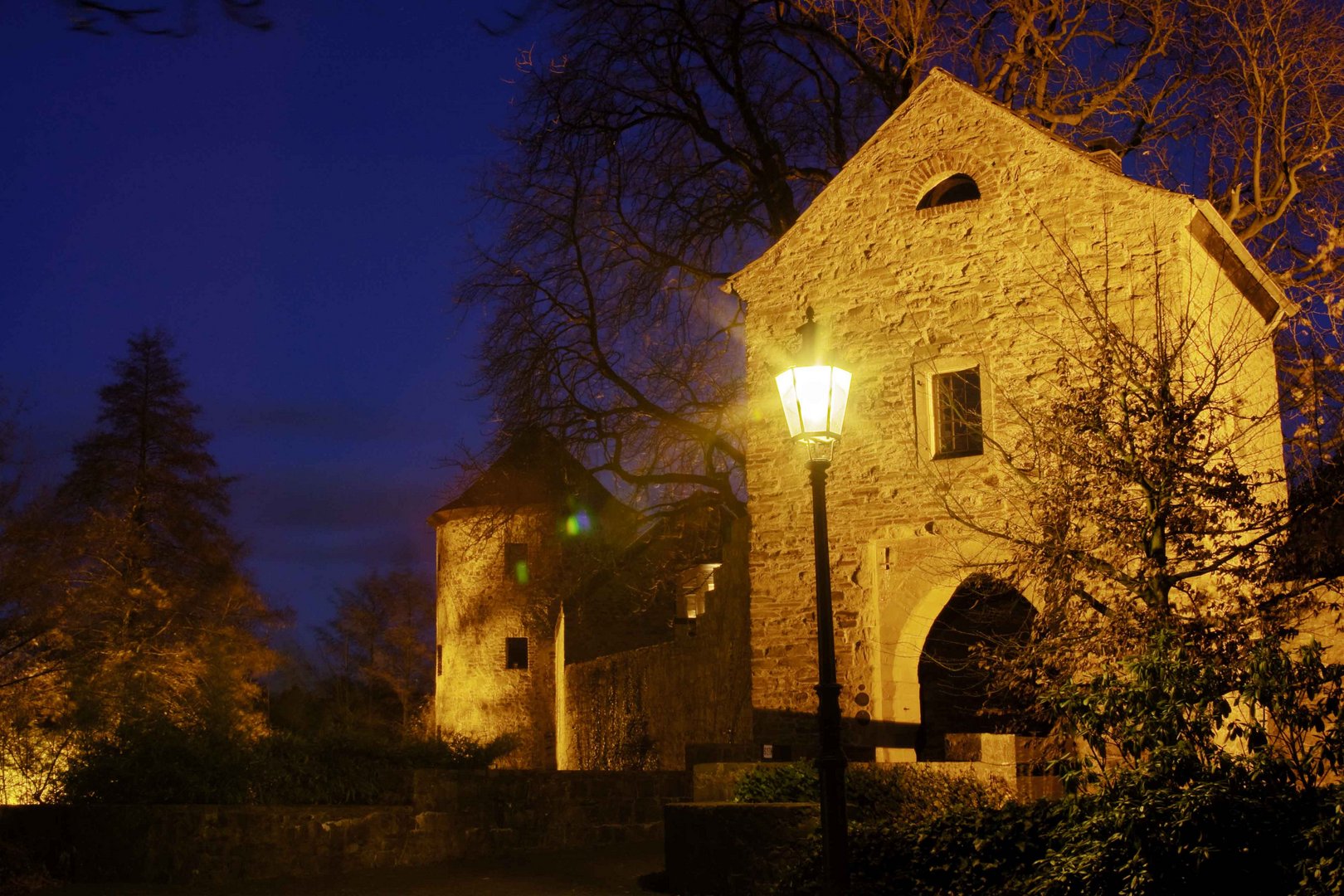 Ratingen zur blauen Stunde