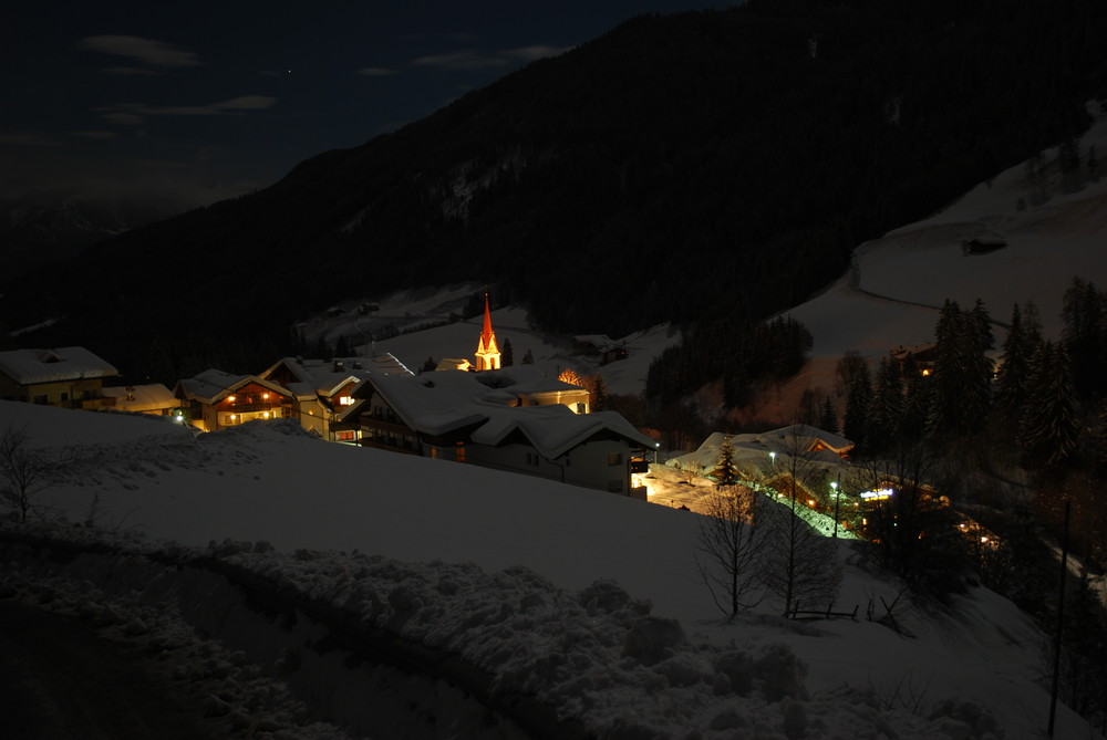 Ratschings bei Nacht