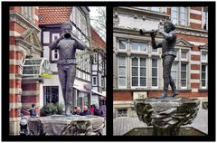 Rattenfängerbrunnen in Hameln