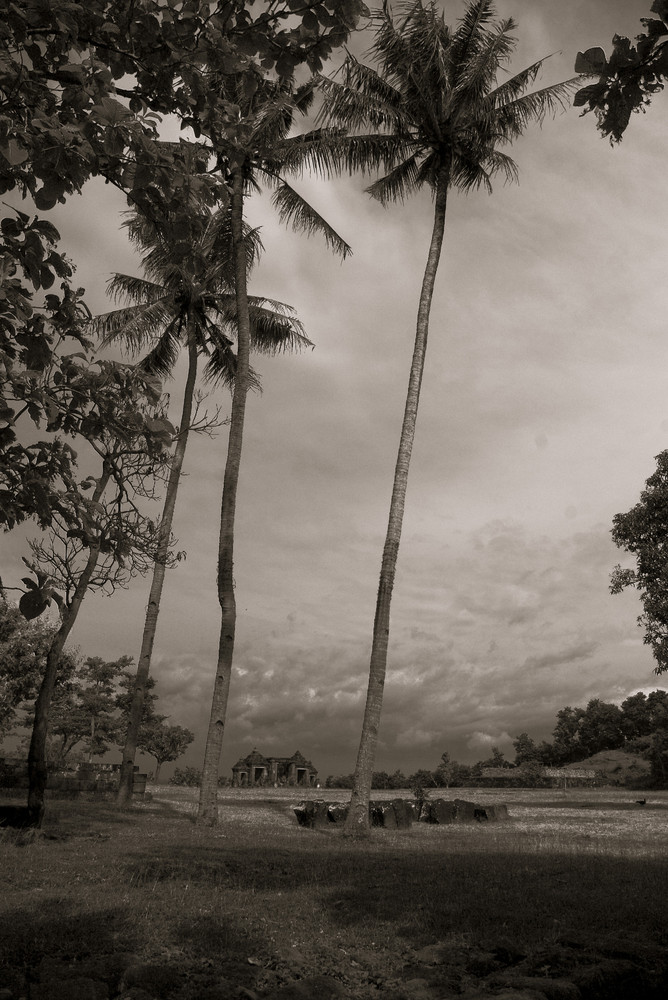 Ratu Boko Temple in Frame