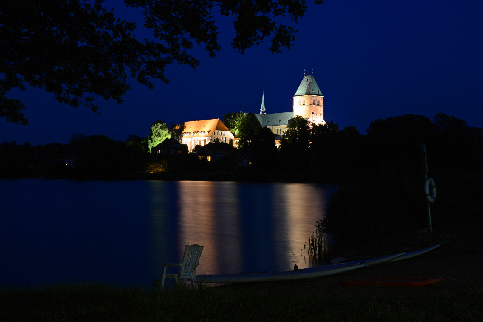 Ratzeburg bei Nacht