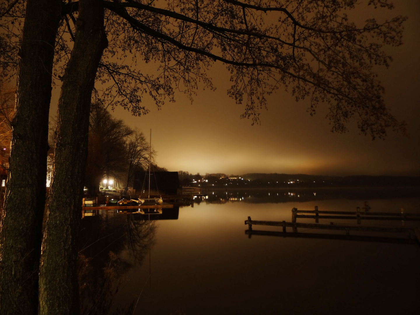 Ratzeburger See bei Nacht