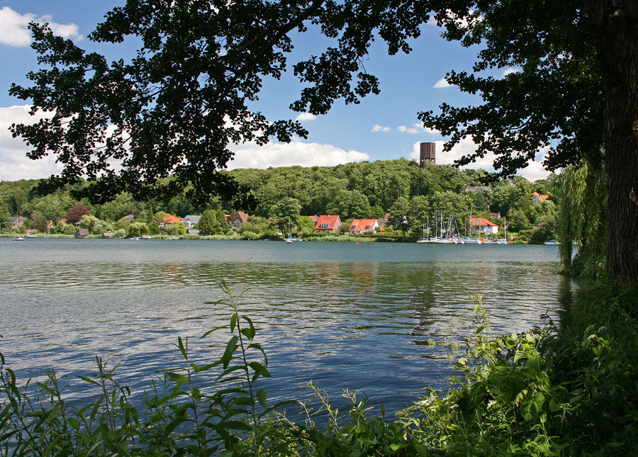 Ratzeburger See - mit Wasserturm