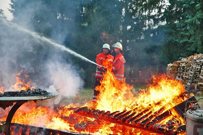 Raub der Flammen