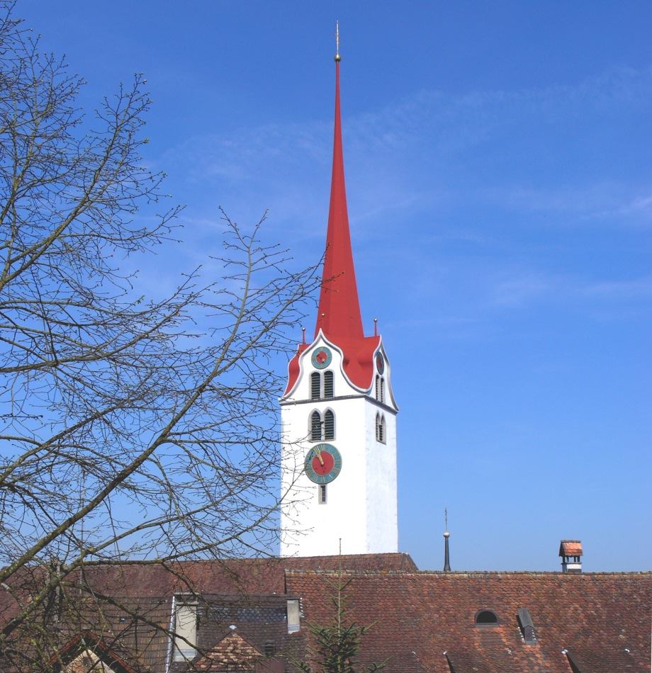 Raub der Flammen - Kirche in Bremgarten