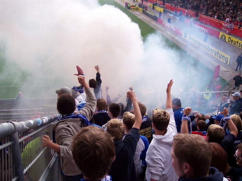 Rauchbome beim VfL Bochum