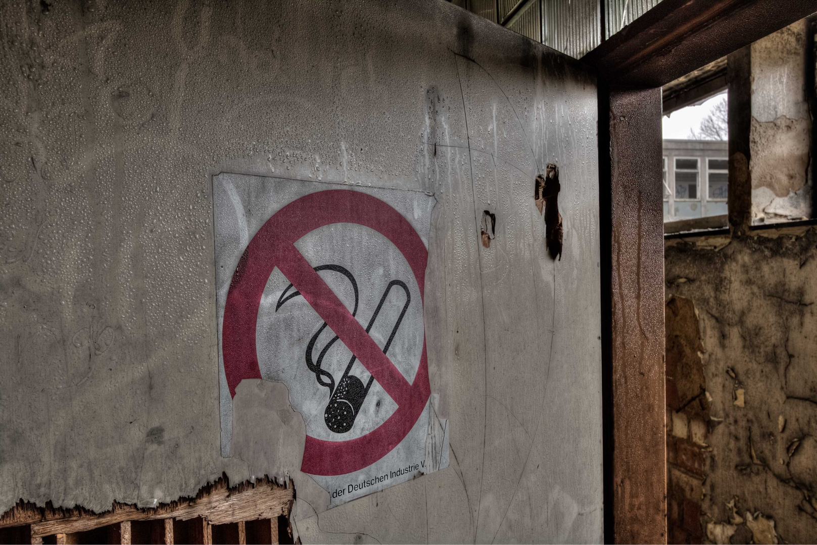 rauchen verboten...