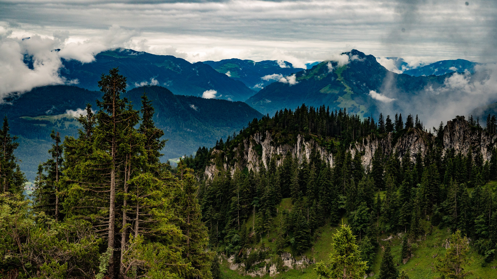 rauchende Berge 