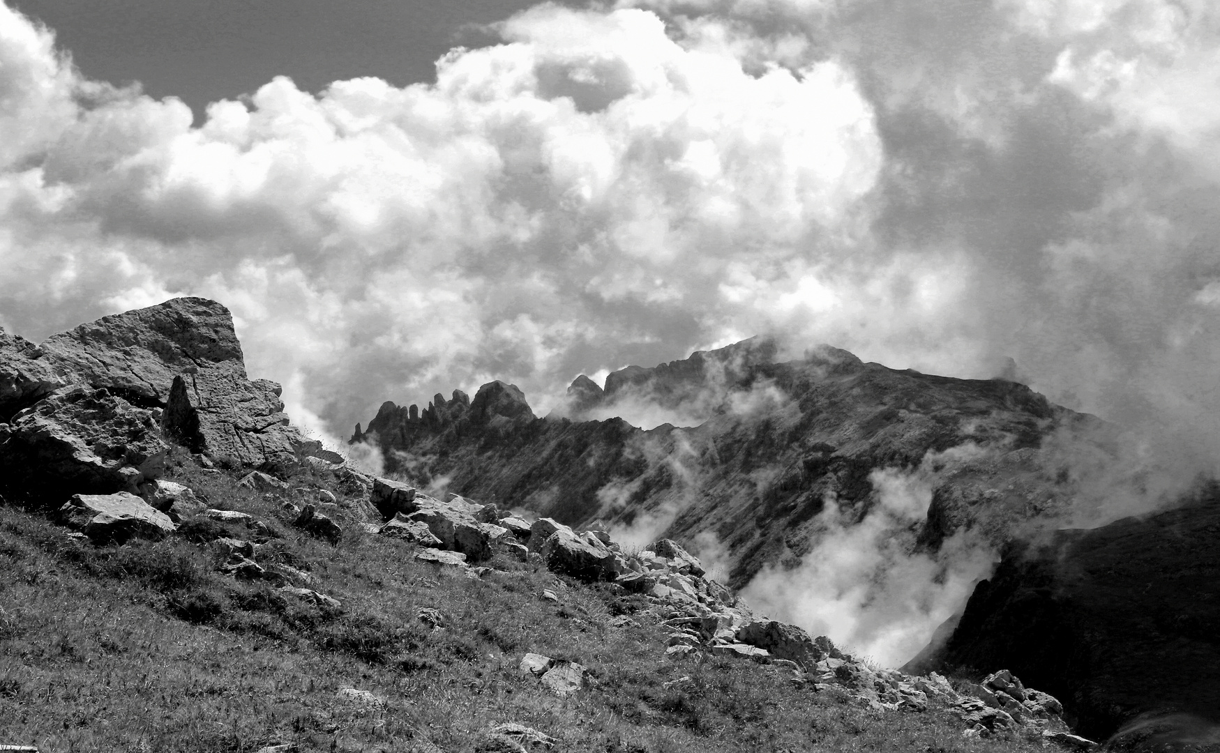 Rauchende Berge