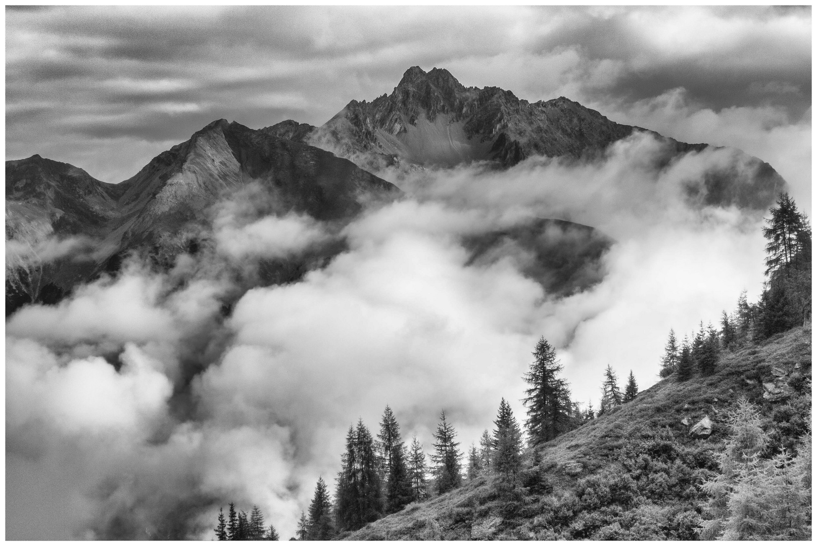 Rauchende Berge III Freispitze