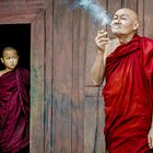 rauchende monch