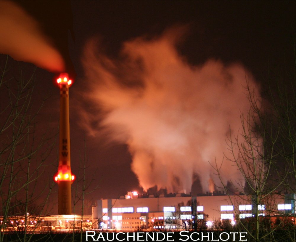 Rauchende Schlote