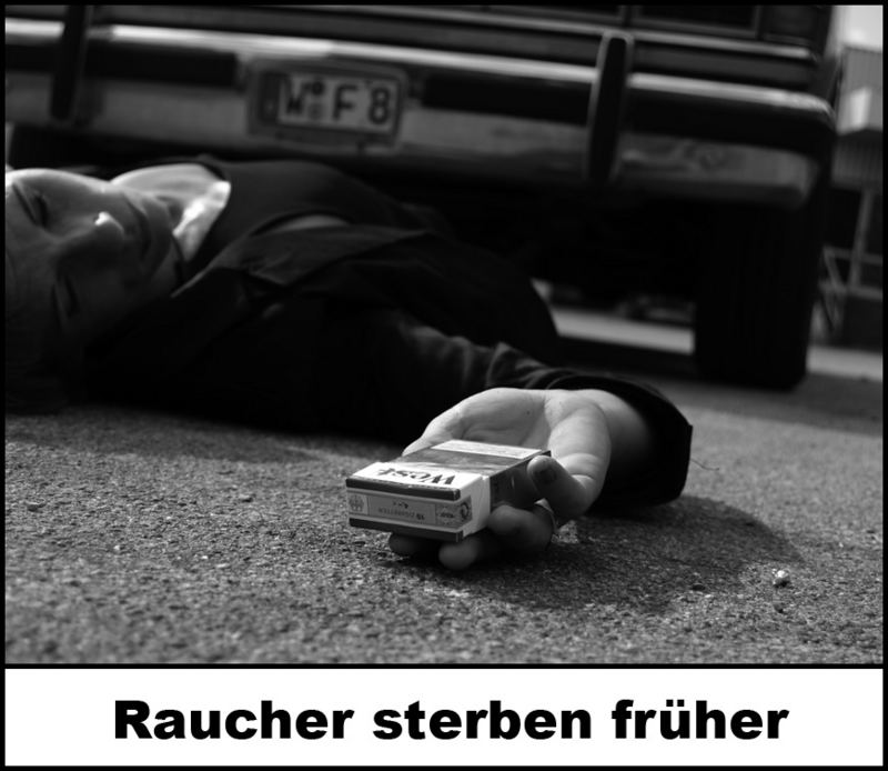 Raucher sterben früher