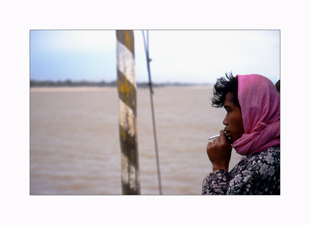 Rauchpause, Mekong