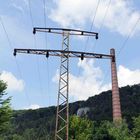 Rauchsäule und Alter Antennenmast in Blaubeuren