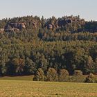 Rauensteinblick in der Sächsischen Schweiz von Süden...