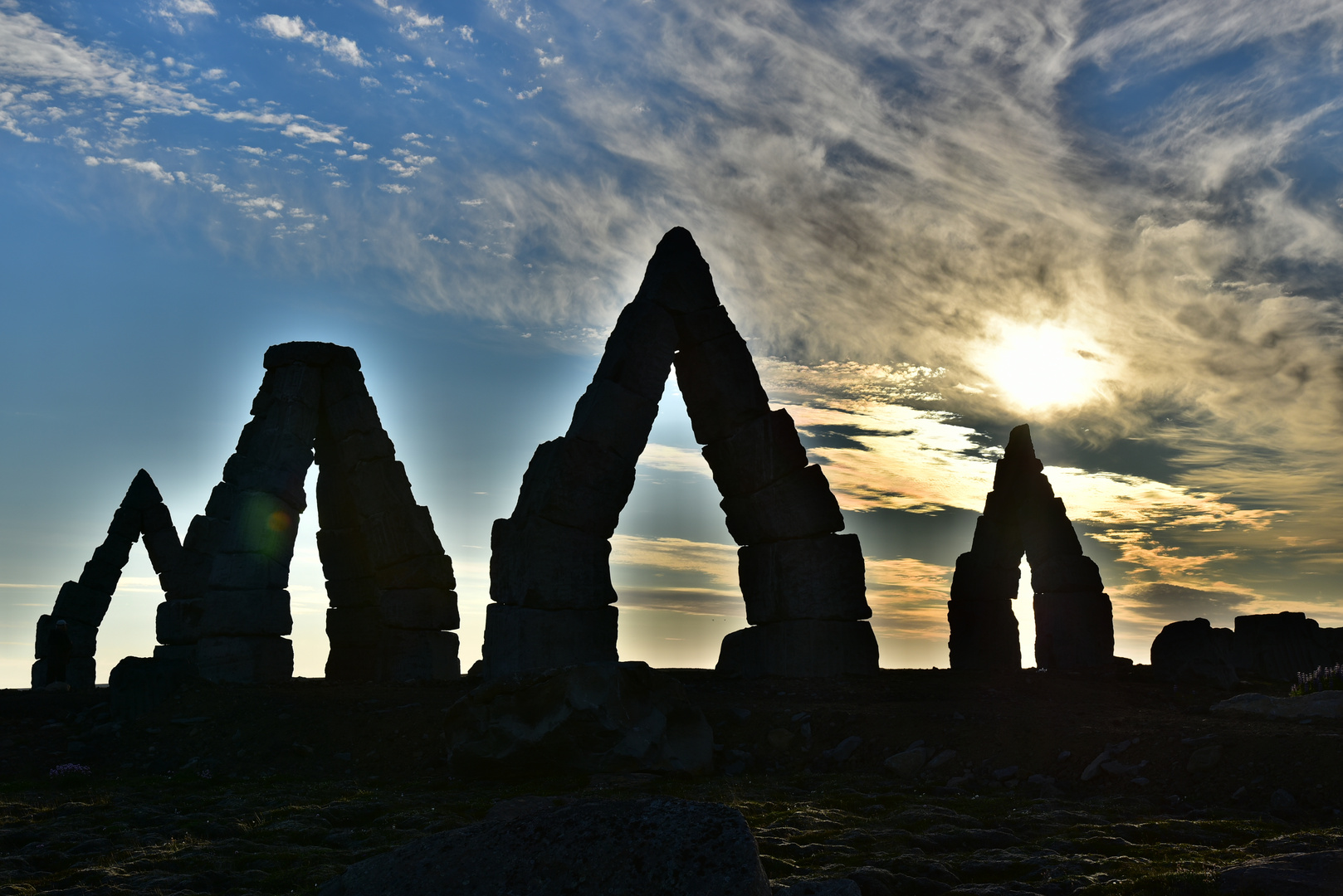 Raufarhöfn am Abend 