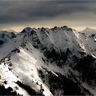 Rauhe schöne Bergwelt