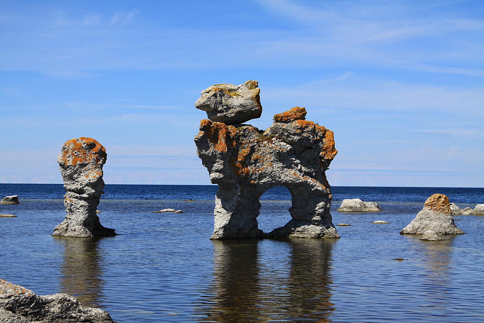 Raukar auf Fårö (2)