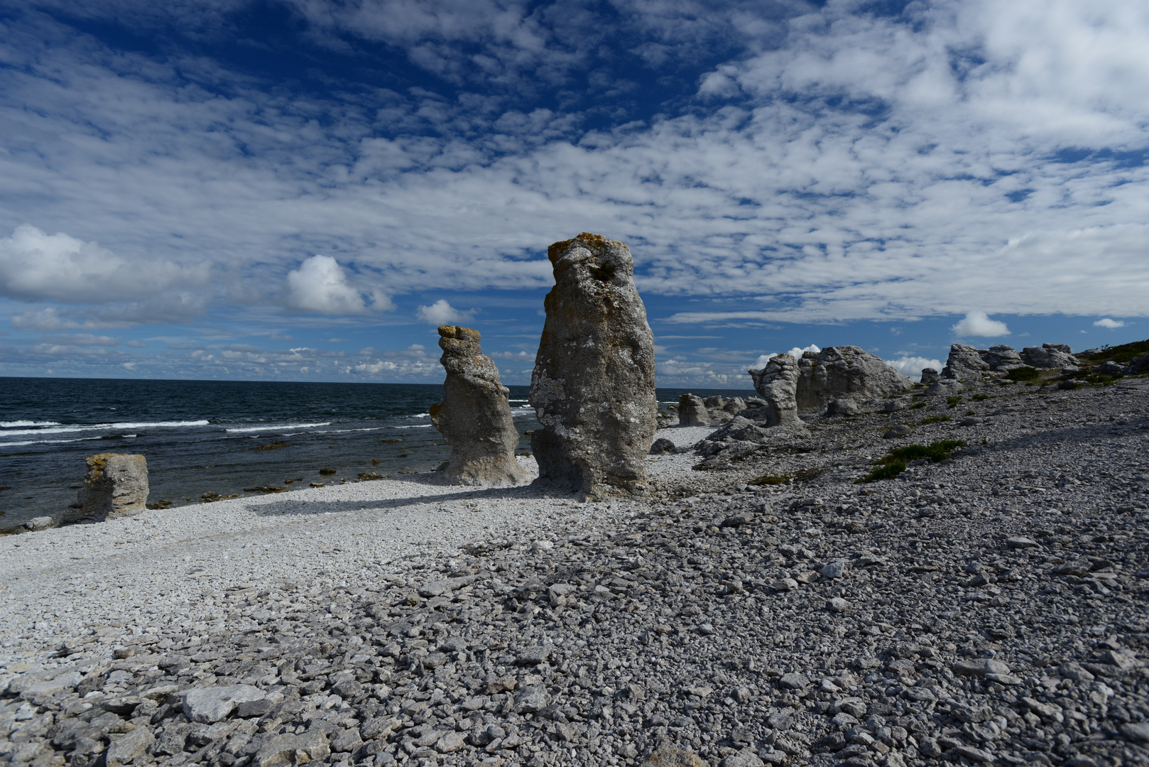Raukare. Insel Gotland.