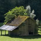 Raum ist auf der kleinsten Hütte