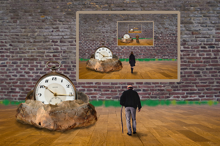 Raum und Zeit Foto & Bild fotomontage, surreal, digiart Bilder auf