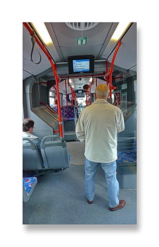 (Raumschiffgefühl) im Bus