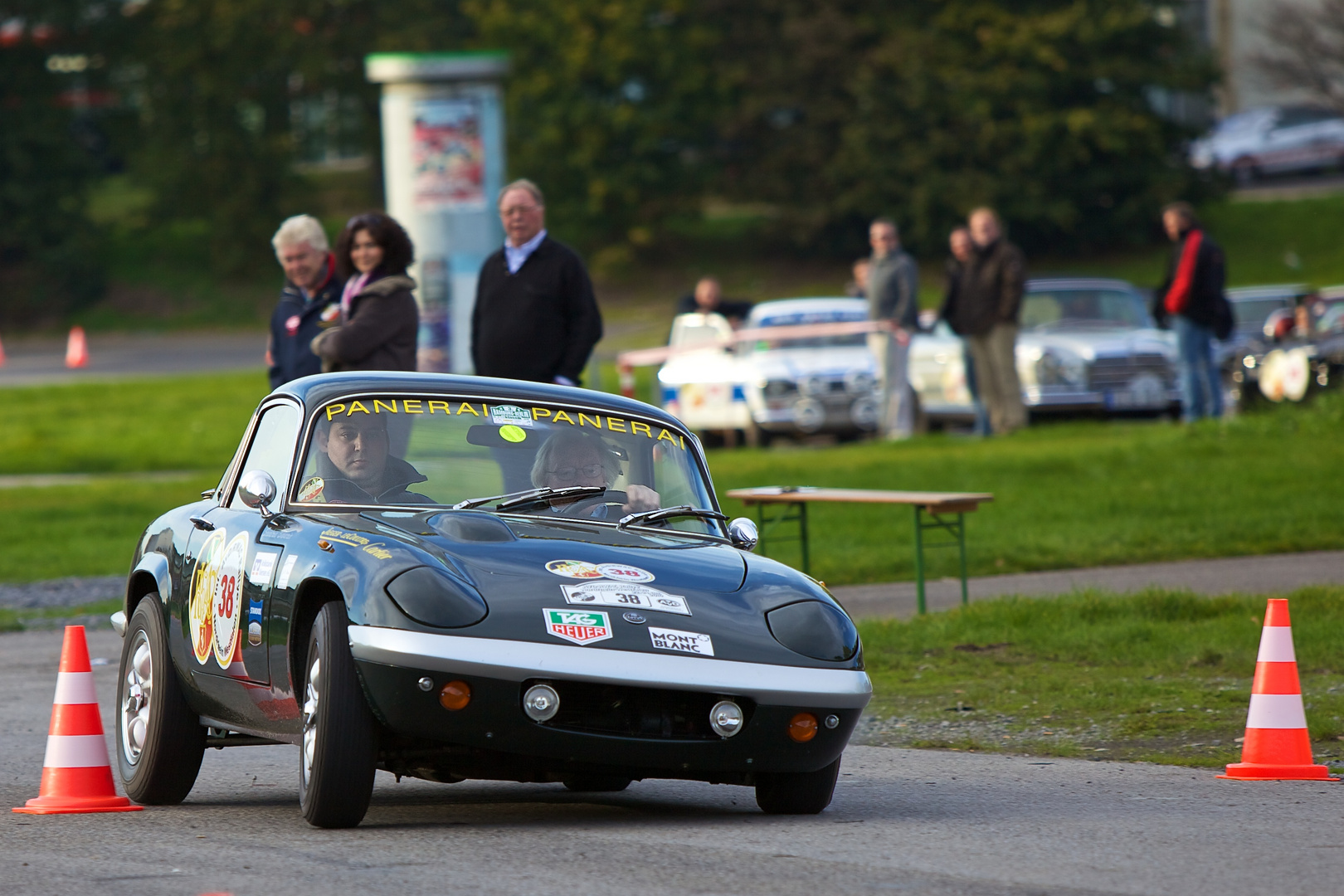 Rauno Aaltonen (72) bei der AvDRWAC Rallye Nordrhein Westfalen Foto