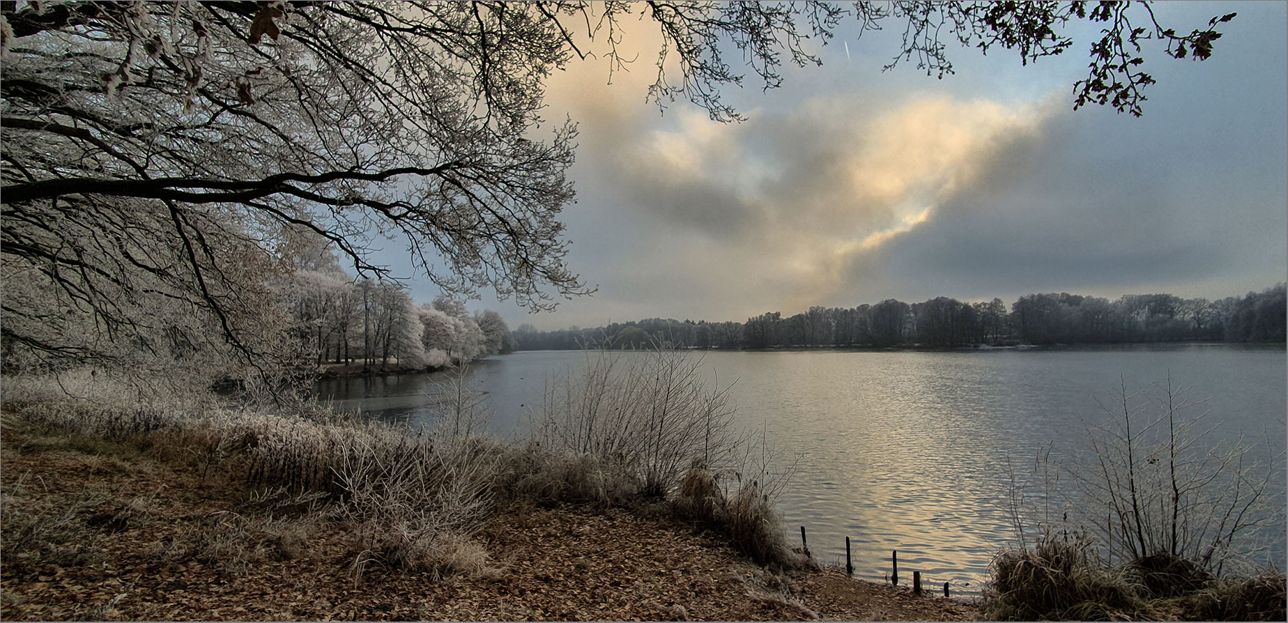 Raureif am Rubbenbruchsee   . . .