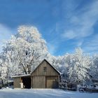 Raureif-Paradies am Waldstein