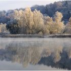 Raureifimpression am Baggersee