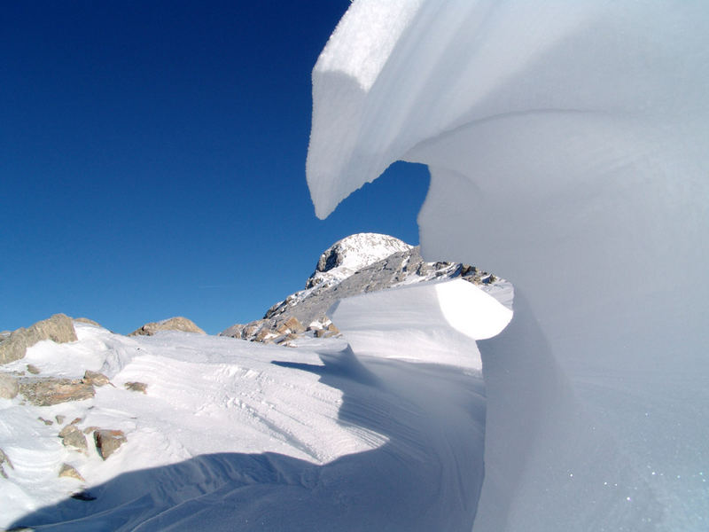 Raus aus dem Schnee in die Sonne