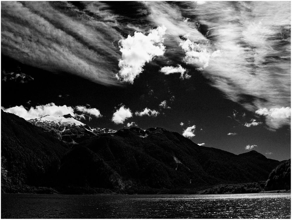 Rauschende Wolken und Berge ...