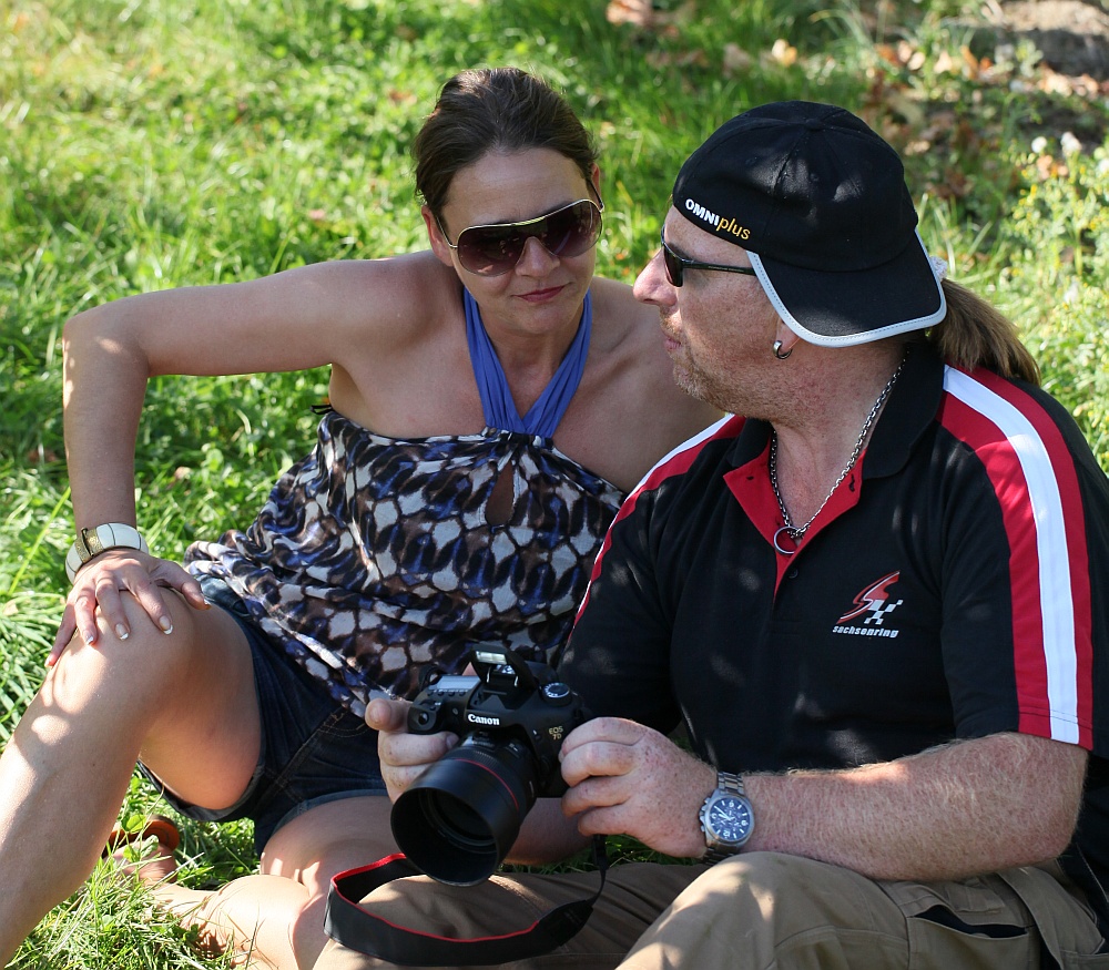 ... "Rauschender Blick" mit dem Model Beate...