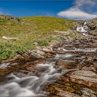 Rauschender Gebirgsfluss