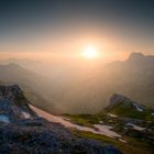 ^ Raustöckli: Schächentaler Windgällen im Sonnenuntergang ^