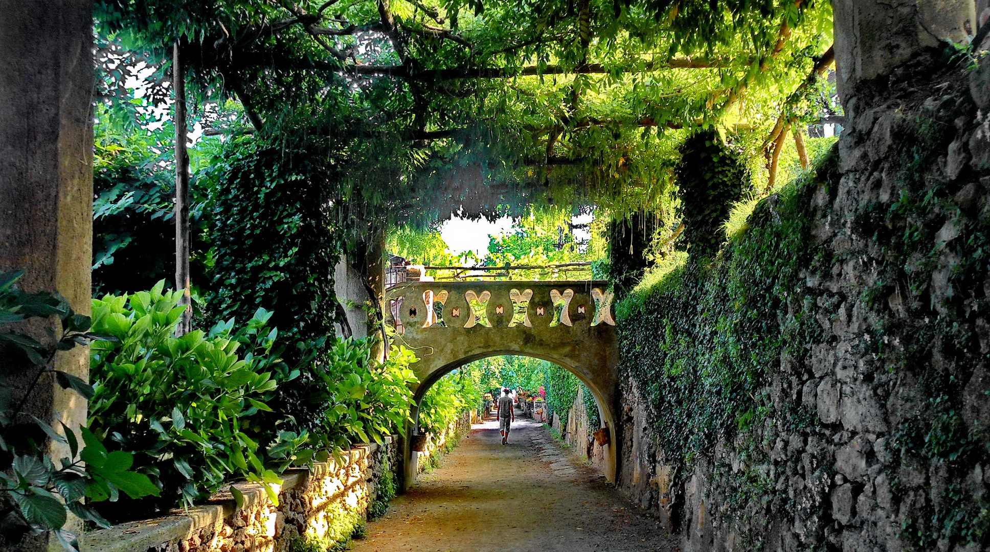 Ravello, Villa Cimbrone Garten