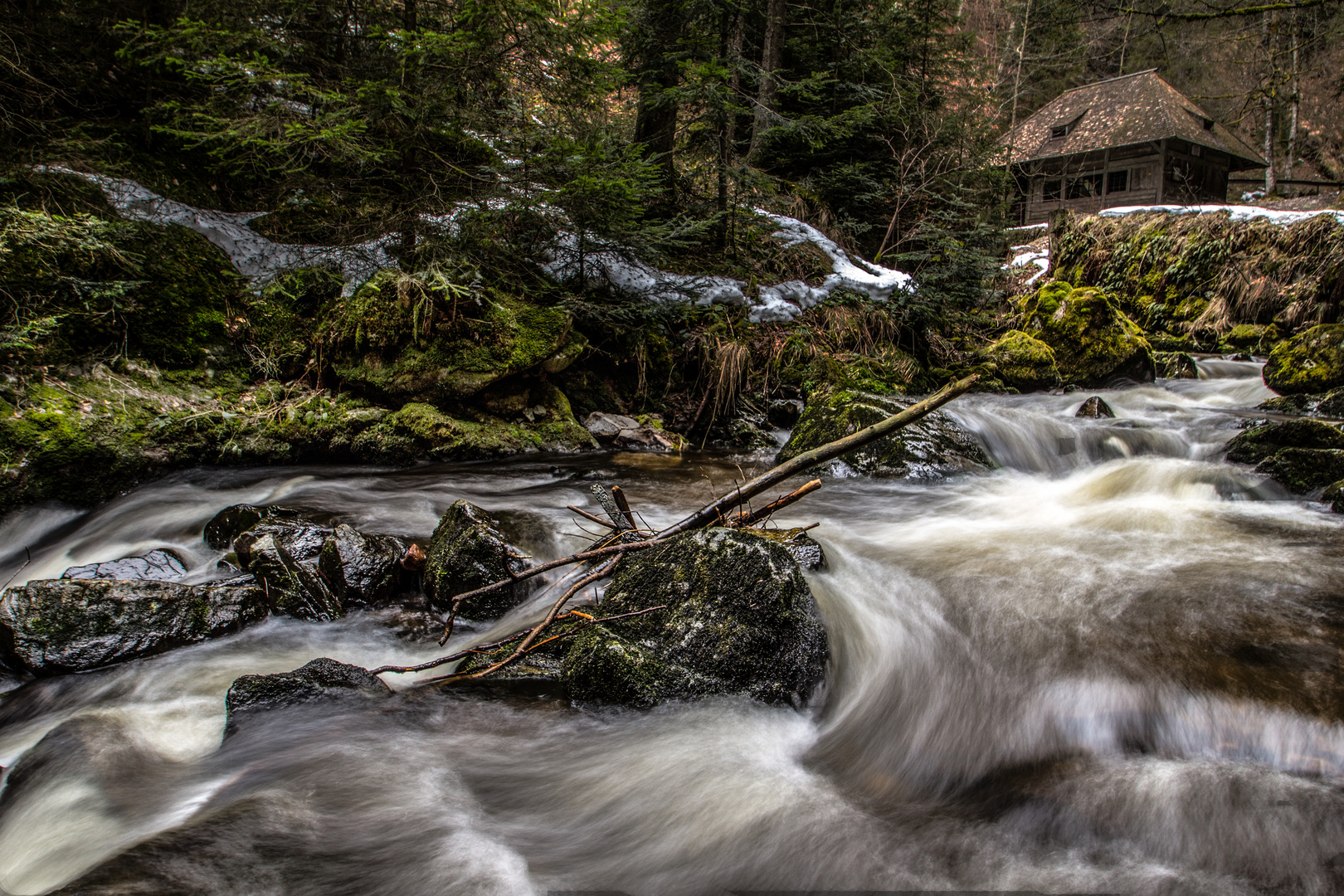 Ravenaschlucht im Winter "Überarbeitung"