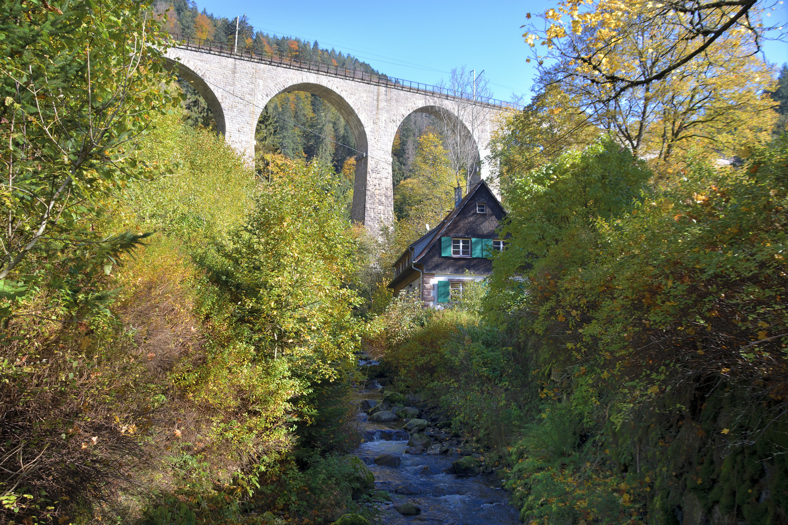 Ravennaschlucht bei Breitnau im Schwarzwald