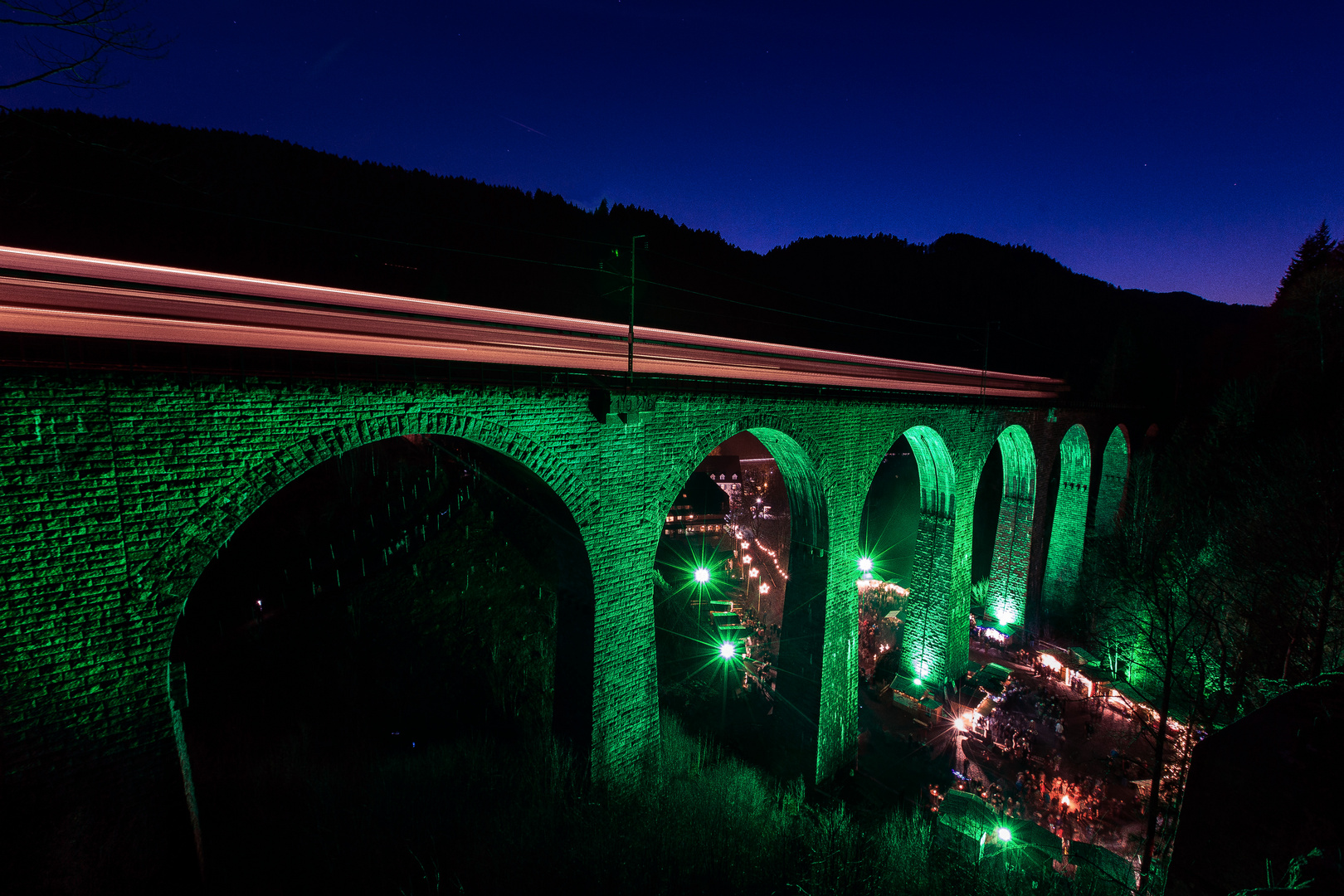 Ravennaschlucht Eisenbahnbrücke