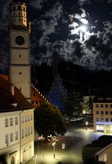 Ravensburg bei Vollmond