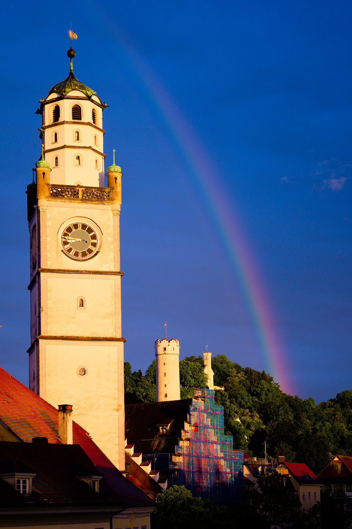 Ravensburg im Regen