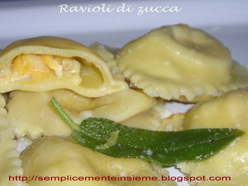 Ravioli di zucca