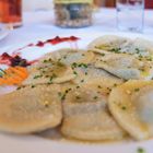 Ravioli mit Rehragout