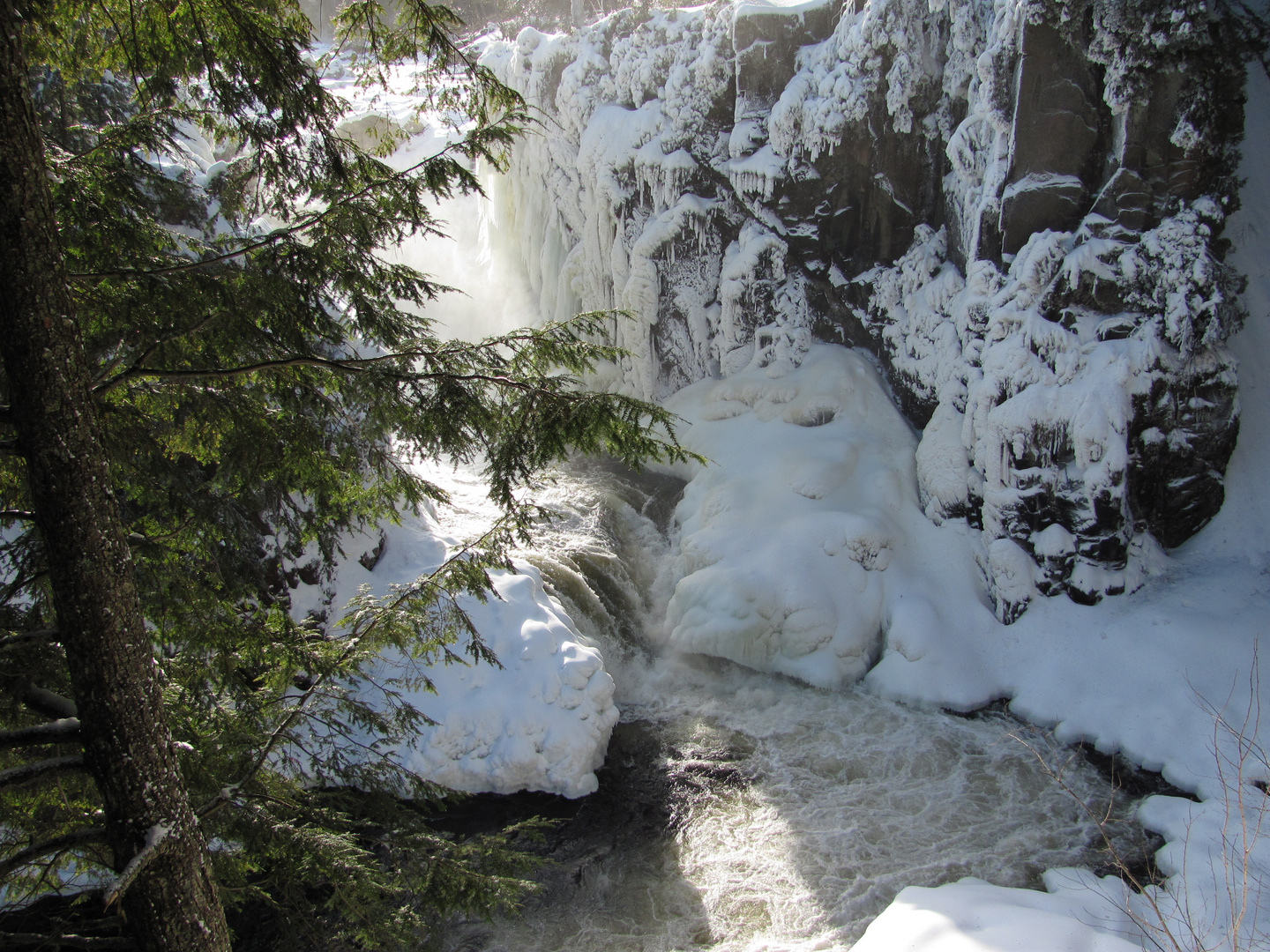 Rawdon, et L'hiver