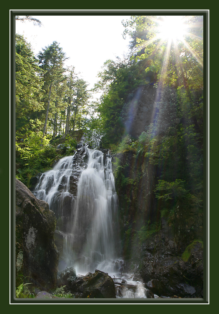 Rayons de lumière à la Grande cascade du Tendon de fotophilou 