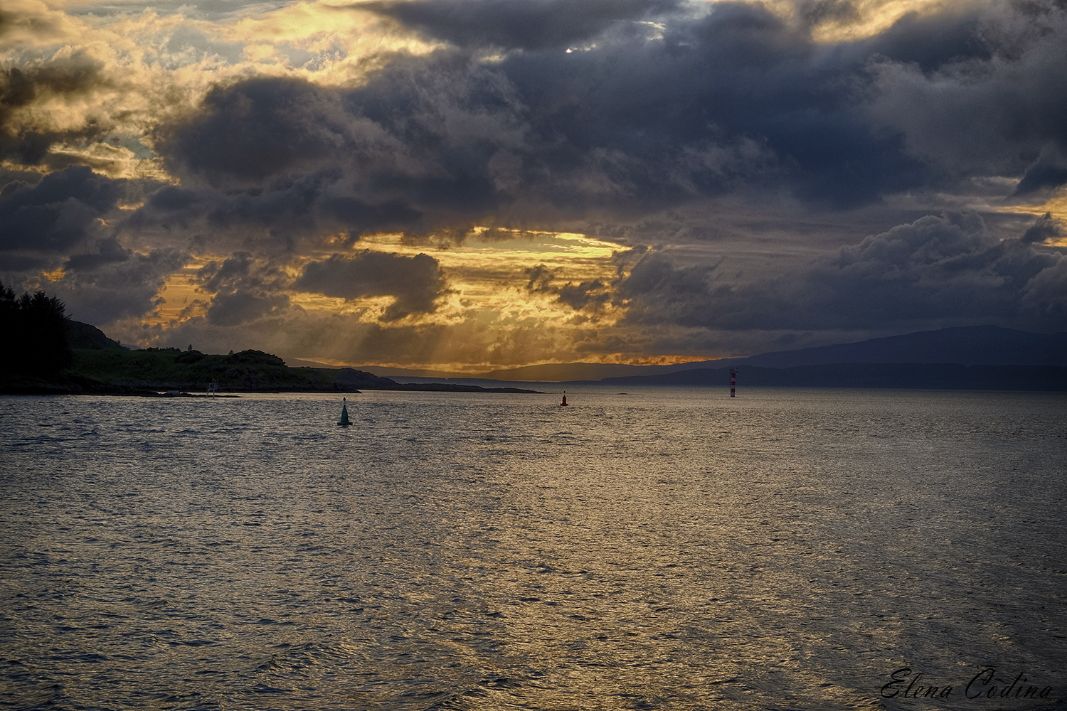 Rayos de Atardecer