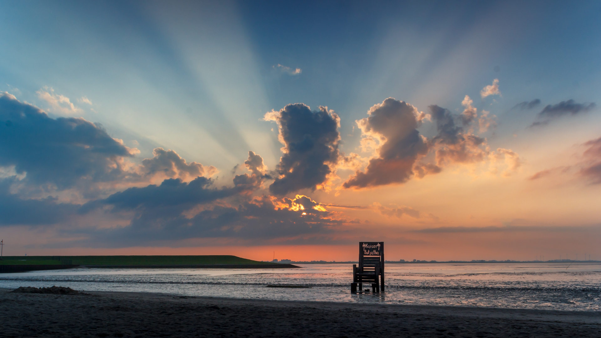 Rays of light