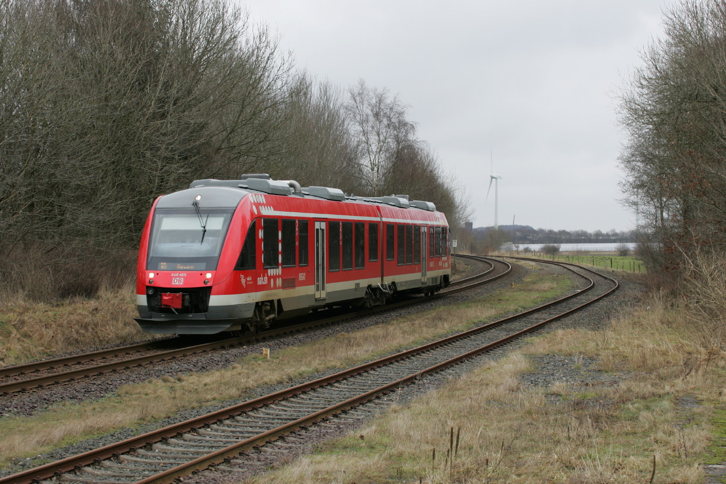 RB nach Husum irgendwo hinter Schleswig